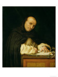 A Dominican Steward, 1526 Lámina giclée por Lorenzo Lotto
