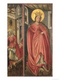 St. Margaret, Right Hand Panel of Polyptych Giclee Print by Jost Amman