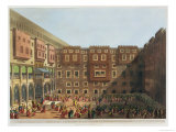 Mamelukes Exercising in the Square of Mourad Bey's Palace Giclee Print by Luigi Mayer