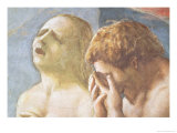 Adam and Eve Banished from Paradise, circa 1427 (Detail) reproduction procédé giclée par Tommaso Masaccio