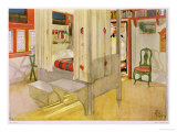 The Bedroom, Published in "Lasst Licht Hinin," 1909 Giclee Print by Carl Larsson
