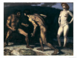 Battle for a Woman, 1905 Giclee Print by Franz von Stuck