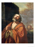 St. Peter Stampa giclée di Guercino (Giovanni Francesco Barbieri)