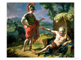 Alexander and Diogenes, 1818 Giclee Print by Nicolas Andre Monsiau Alexander and Diogenes, 1818 Giclee Print by Nicolas Andre Monsiau