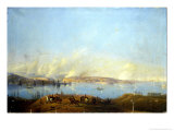 View of The Harbour of Sebastopol During The Crimean War Lámina giclée por Ivan Konstantinovich Aivazovsky