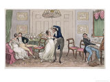 An Introduction: Gay Moments of Logic, Jerry, Tom and Corinthian Kate, from "Life in London" Giclee Print by I. Robert & George Cruikshank