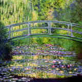 The Waterlily Pond with the Japanese Bridge, 1899 Giclee Print by Claude Monet