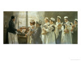 Waiting to be Weighed Giclee Print by Timoleon Marie Lobrichon