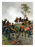 Wellington at Waterloo, 1886 Giclee Print by Ernest Crofts