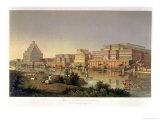 The Palaces of Nimrud Restored, a Reconstruction of the Palaces Built by Ashurbanipal Giclee Print by James Fergusson