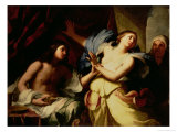 Joseph with Potiphar's Wife Giclee Print by Giovanni D. Cerrini