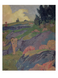 Melancholia, or Breton Eve, C.1890 Giclee Print by Paul Serusier