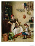 A Helping Hand Giclee Print by Isidor Kaufmann