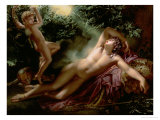 The Sleep of Endymion, 1825 Giclee Print by Francoise-reine Dagois