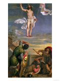 La résurrection du Christ reproduction procédé giclée par Titian (Tiziano Vecelli) 