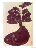 The Black Cape, Illustration for the English Edition of Oscar Wilde's Play "Salome," 1894 Giclée-Druck von Aubrey Beardsley