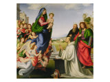 Apparition of the Virgin to St. Bernard Giclee Print by Fra Bartolommeo