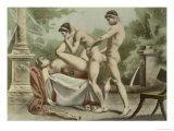Ancient Times, Plate XVIII from "De Figuris Veneris" Reproduction procédé giclée par Edouard-henri Avril