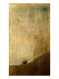 The Dog, 1820-23 Stampa giclée di Francisco de Goya The Dog, 1820-23 Stampa giclée di Francisco de Goya