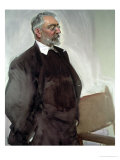 Portrait of Miguel De Unamuno Y Jugo, Spanish Philosopher and Writer Giclee Print by Joaquín Sorolla y Bastida