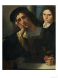 Double Portrait, circa 1502 reproduction procédé giclée par Giorgione 