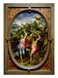 Deucalion and Pyrrha, 1572 Giclee Print by Andrea Di Mariotto Del Minga