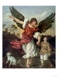 Raphael and Tobias, 1507-8 Giclee Print by Titian (Tiziano Vecelli) 