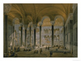 Hagia Sophia, Plate 6: the North Nave Giclee Print by Gaspard Fossati