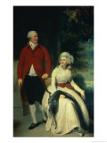 Portrait of John Julius Angerstein and His Second Wife Eliza, circa 1792 Giclee Print by Thomas Lawrence