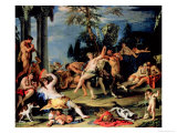 Bacchanal in Pan's Honour Giclee Print by Sebastiano Ricci