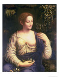 Flora, circa 1520 reproduction procédé giclée par Francesco Melzi Or Melzo