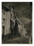 Street in Saverne, 1858 Giclee Print by James Abbott McNeill Whistler