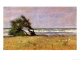 Tempête reproduction procédé giclée par Giovanni Fattori