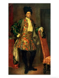 Portrait of Count Giovanni Battista Vailetti Giclee Print by Giuseppe Ghislandi