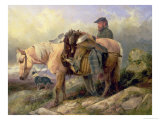 Returning from the Hill, 1868 Lámina giclée por Richard Ansdell Returning from the Hill, 1868 Lámina giclée por Richard Ansdell