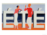 Ete, 1925 reproduction procédé giclée par M. E. Caddy