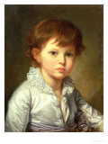 Portrait of Count Stroganov as a Child, 1778 Giclee Print by Jean-Baptiste Greuze