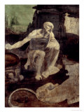 St. Jerome, circa 1480 reproduction procédé giclée par Leonardo da Vinci 
