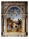 The Baptism of Christ Giclee Print by Giovanni Battista Cima Da Conegliano