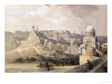 The Citadel of Cairo, from "Egypt and Nubia," Vol.3 reproduction procédé giclée par David Roberts