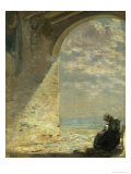 At the Gateway, 1911 Giclee Print by Guglielmo Ciardi