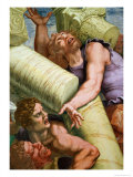 Sala Dei Giganti, Detail of the Destruction of the Giants by Jupiter's Thunderbolts, 1536 Giclee Print by Giulio Romano Sala Dei Giganti, Detail of the Destruction of the Giants by Jupiter's Thunderbolts, 1536 Giclee Print by Giulio Romano