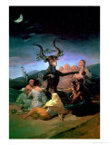 The Witches' Sabbath, 1797-98 Giclee Print by Francisco de Goya