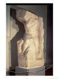 Atlas' Slave, circa 1520-23 reproduction procédé giclée par Michelangelo Buonarroti 