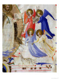 St. Dominic with Four Musical Angels, from a Gradual from San Marco E Cenacoli Reproduction procédé giclée par Fra Angelico 