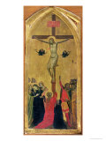 Crucifixion reproduction procédé giclée par Bernardo Daddi