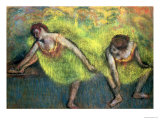 Two Dancers Relaxing Giclée-Druck von Edgar Degas