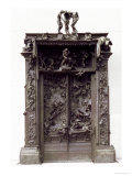 The Gates of Hell, 880-90 Giclee Print by Auguste Rodin