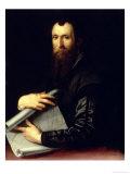Portrait of the Engineer Luca Martini reproduction procédé giclée par Agnolo Bronzino
