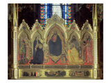 The Strozzi Altarpiece, 1357 Giclée-tryk af Andrea Di Orcagna